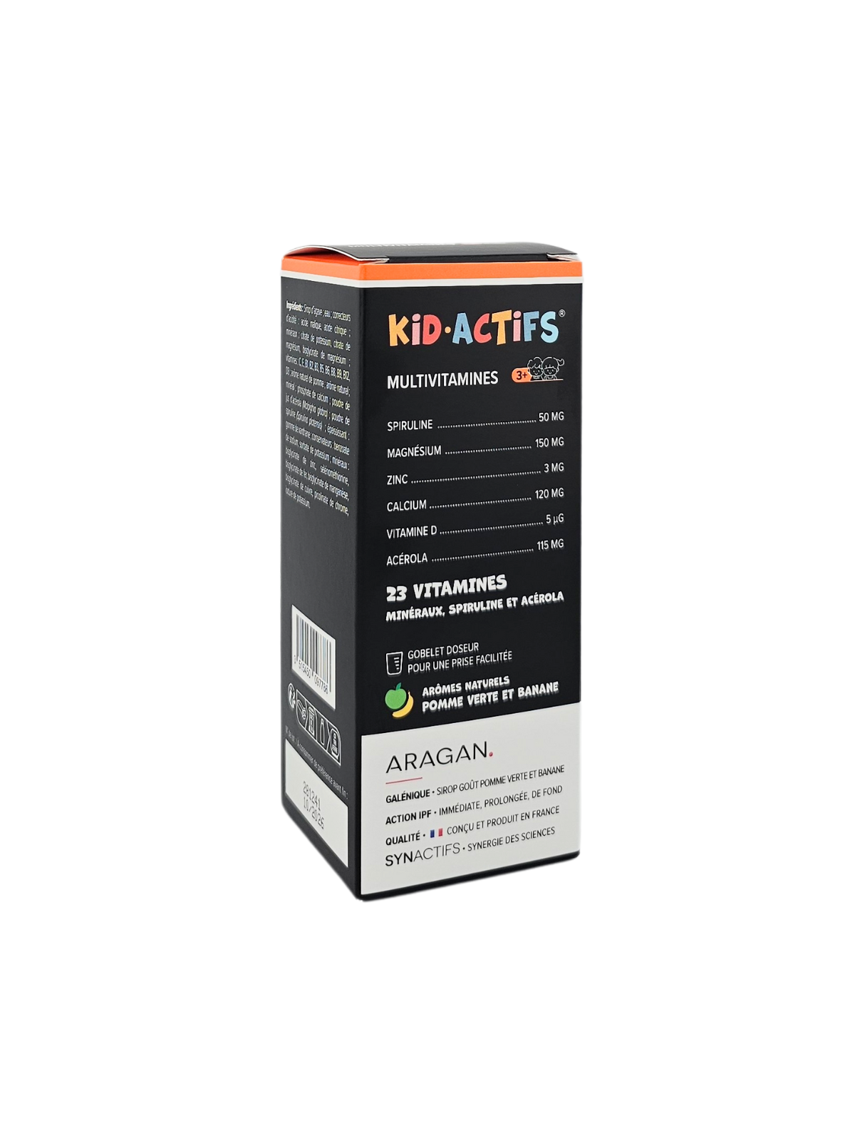 ARAGAN Kid Actifs Sirop Multivitamines 125ml
