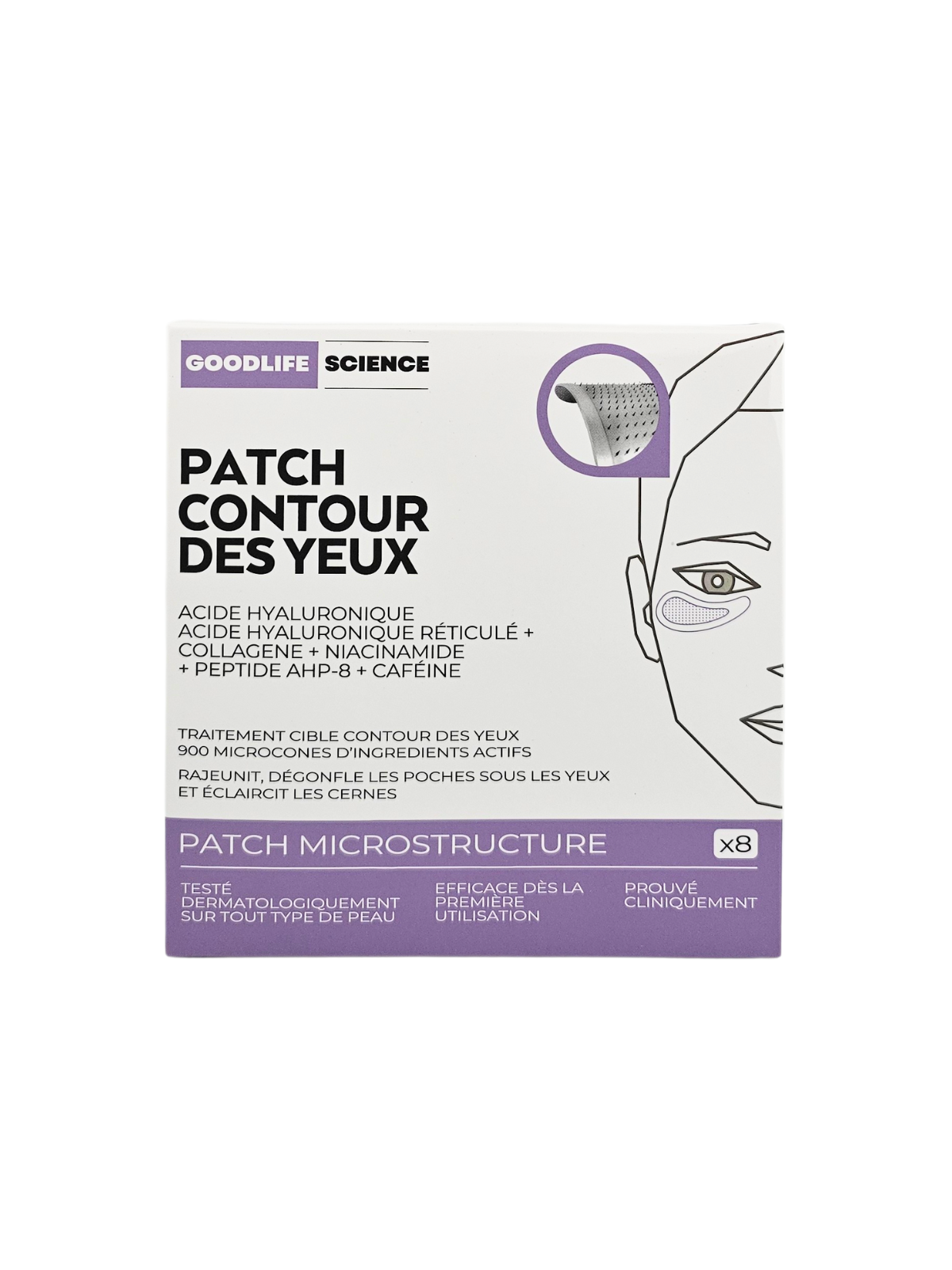 KOSMOPELLIS Patch Contour Des Yeux Boite de 8