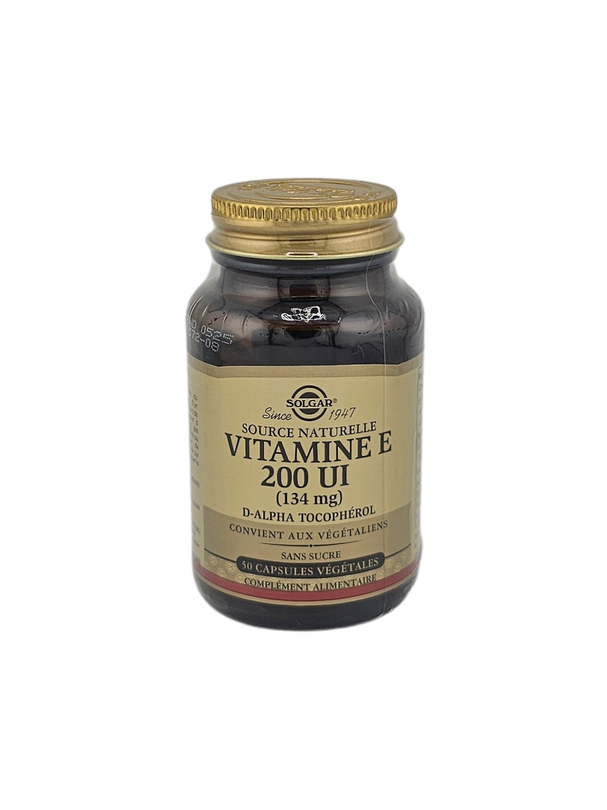 SOLGAR Vitamine E 200UI 50 Capsules