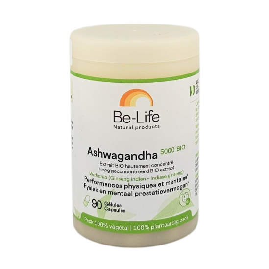 BE-LIFE Ashwagandha 5000bio 90 Gélules