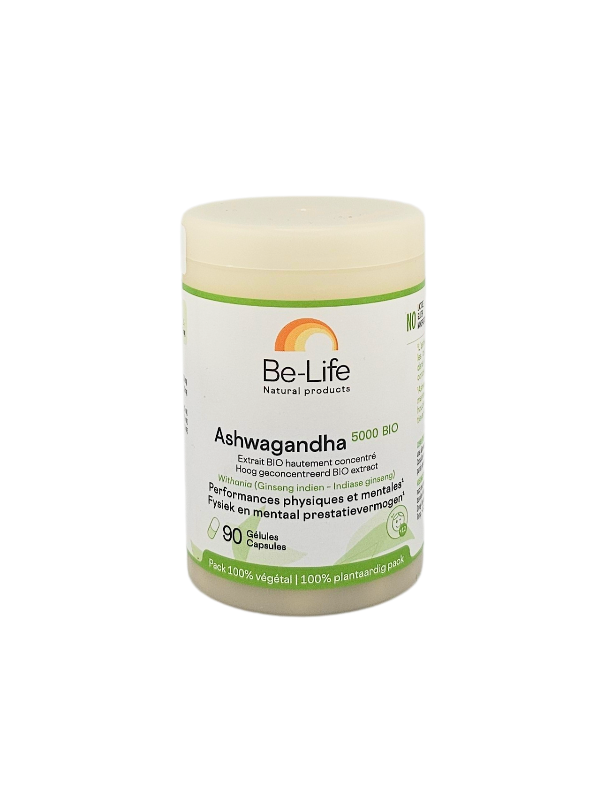 BE-LIFE Ashwagandha 5000bio 90 Gélules