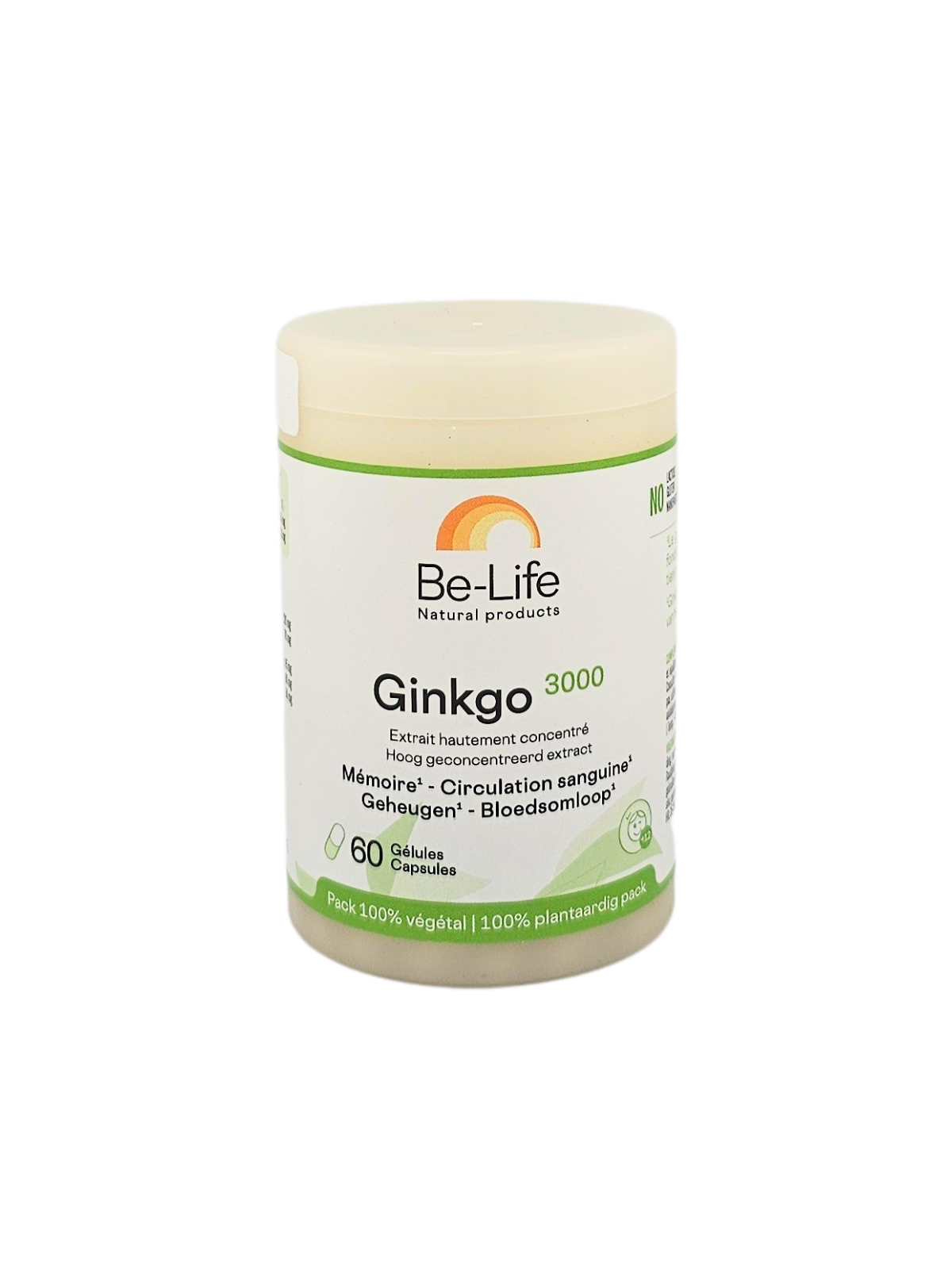 BE-LIFE Ginkgo 3000 60 Gélules