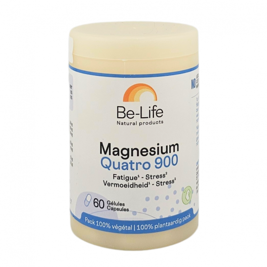 BE-LIFE Magnesium Quatro 900 60 Gélules