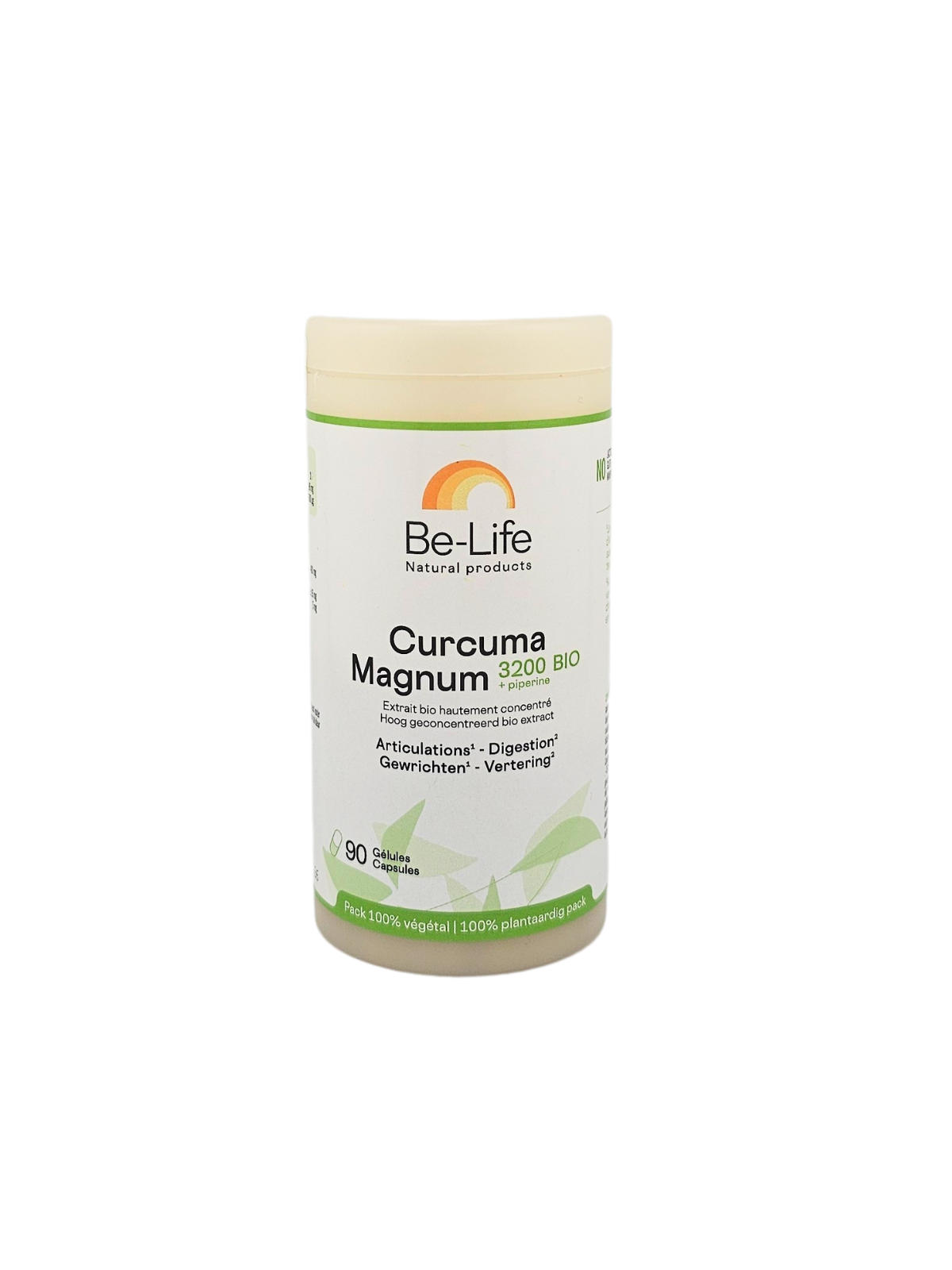 BE-LIFE Curcuma Magnum 3200 bio 90 gélules