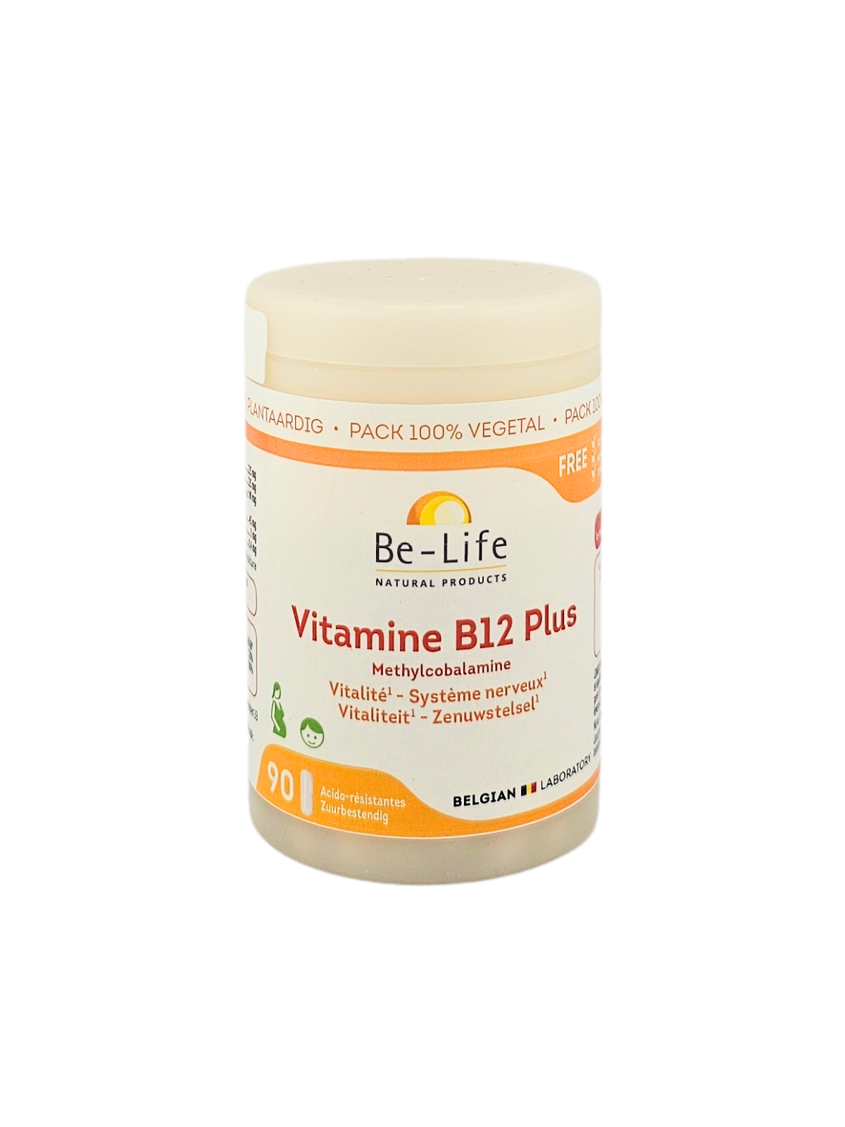 BE-LIFE Vitamine B12 Plus 90 gélules