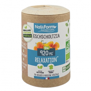 NAT&FORM Eschscholtzia 920Mg Relaxation 90 gélules