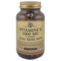 SOLGAR Vitamine C 1000 mg Avec Rose HIPS Boite de 100 Comprimés