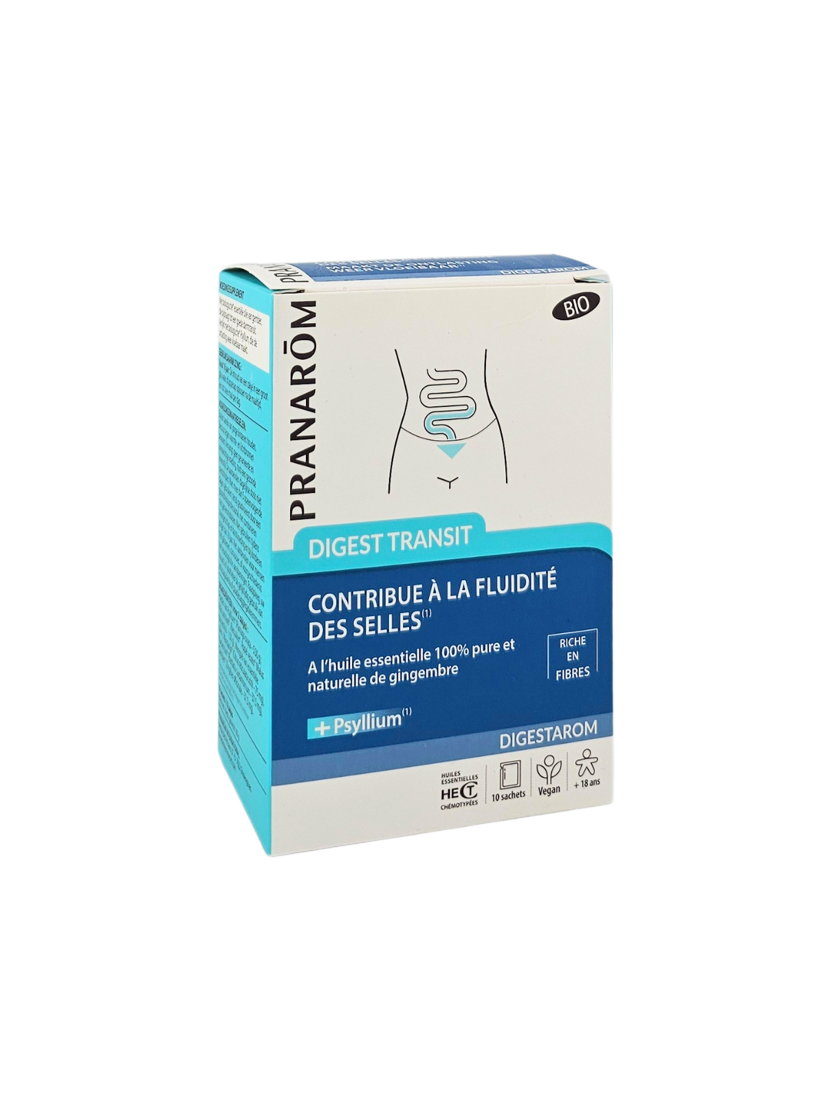 PRANAROM Digest Transit Fluidité Des Selles Boite de 10 Sachets