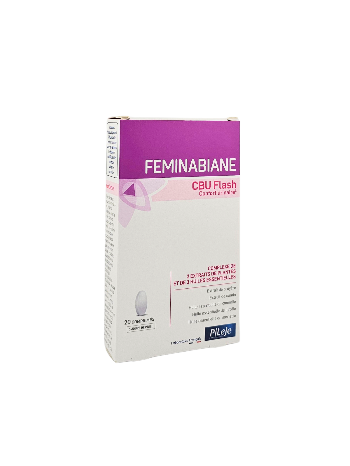 PILEJE FEMINABIANE CBU FLASH CPR BTE 20