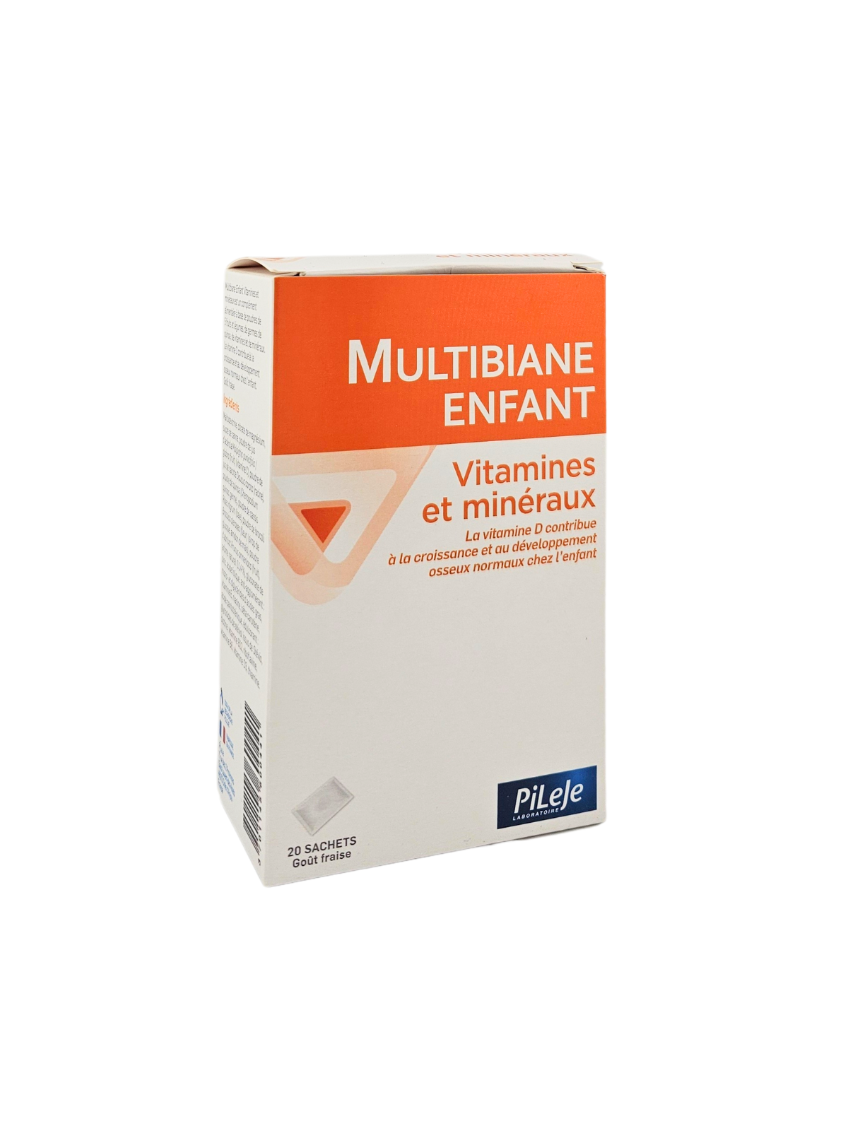 PILEJE Multibiane Enfant Vitamines et Minéraux Boite de 20 Sachets