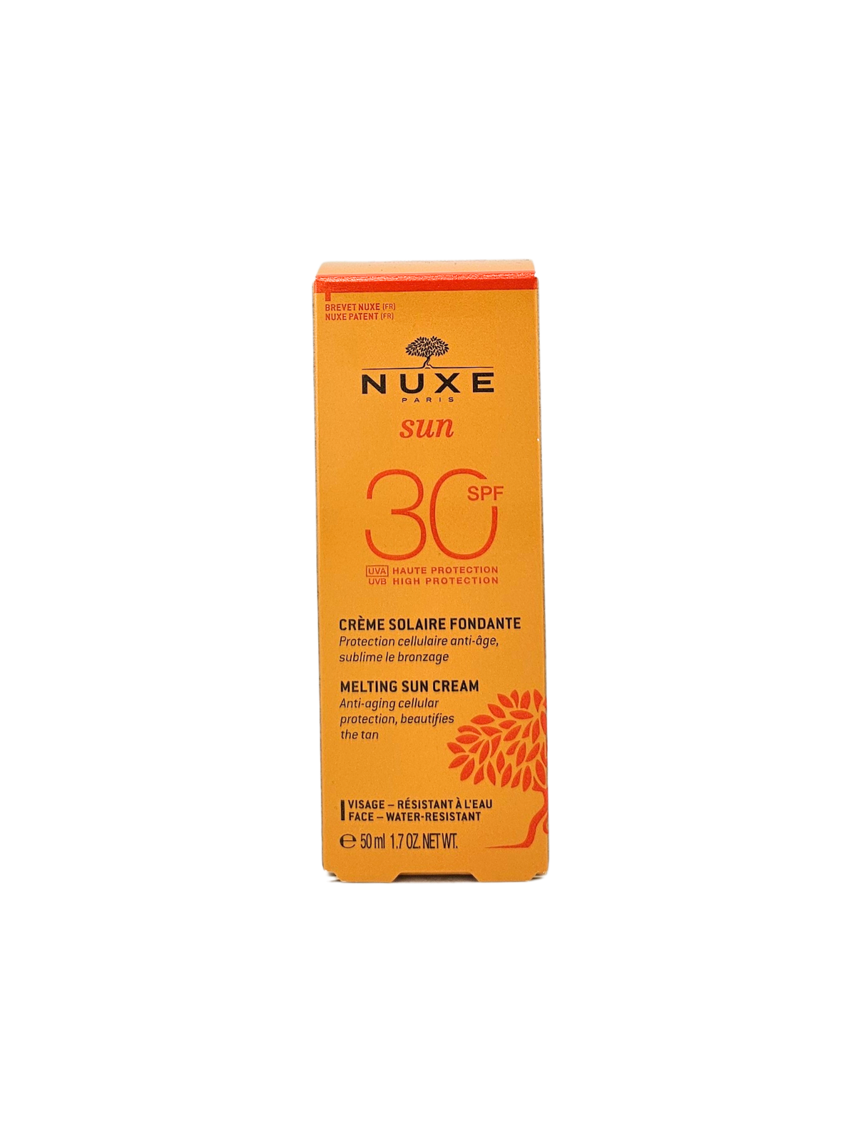 Nuxe Sun Crème Délicieuse Visage Haute Protection SPF30 50ml