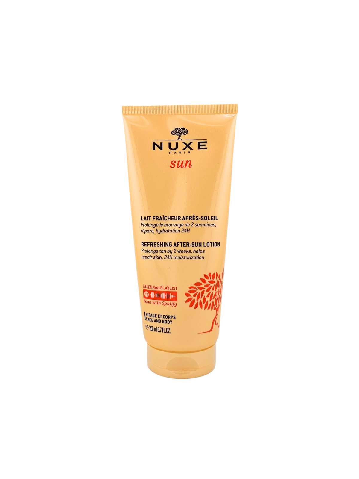 Nuxe Sun Lait Fraîcheur Après-Soleil Visage et Corps 200ml