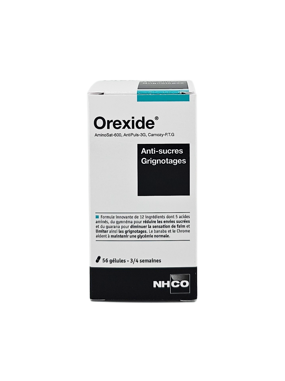 NHCO Orexide Anti-Sucres Grignotages Boite de 56 gélules