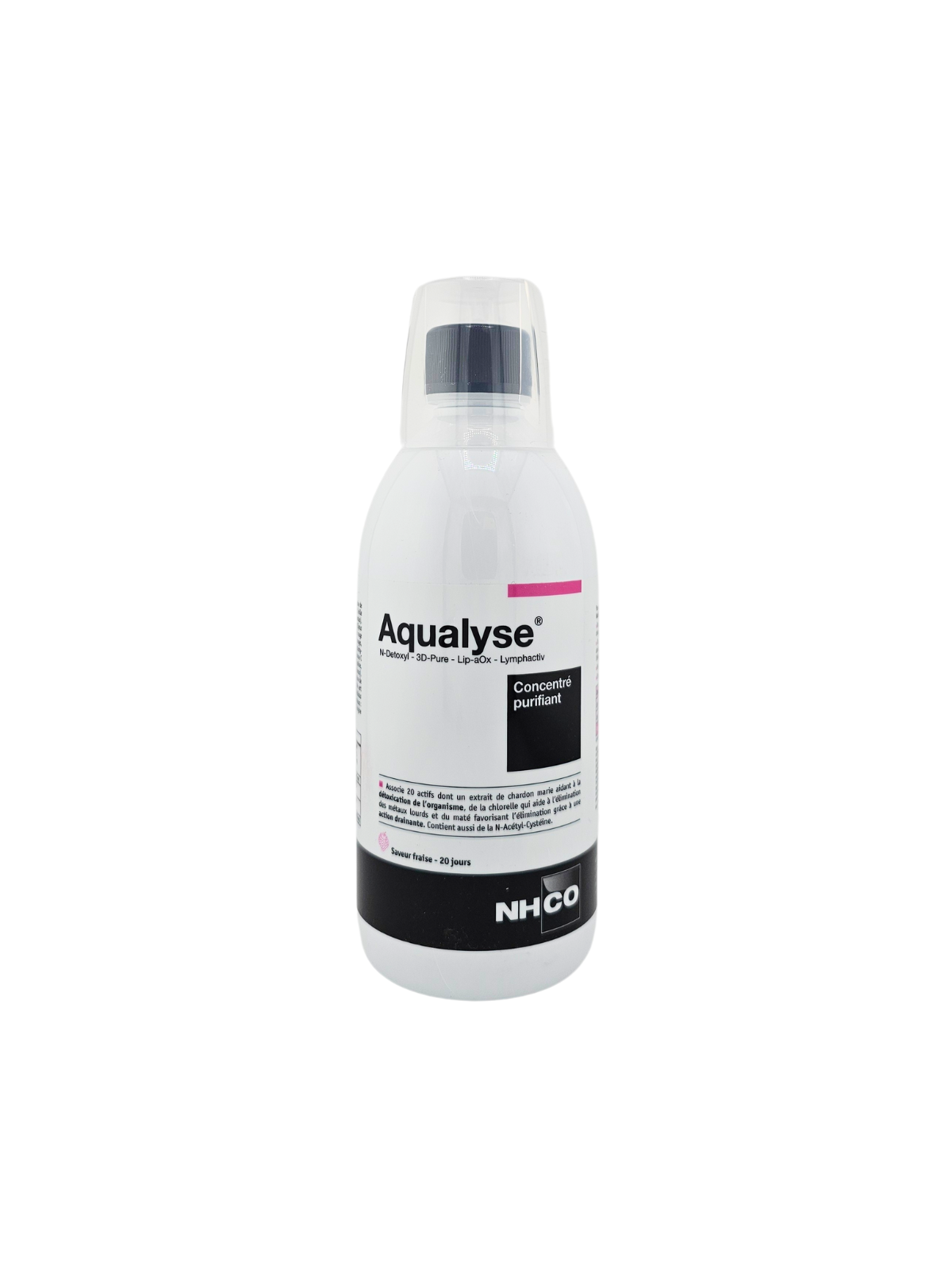 NHCO Aqualyse Concentré Purifiant Saveur Fraise 500ml