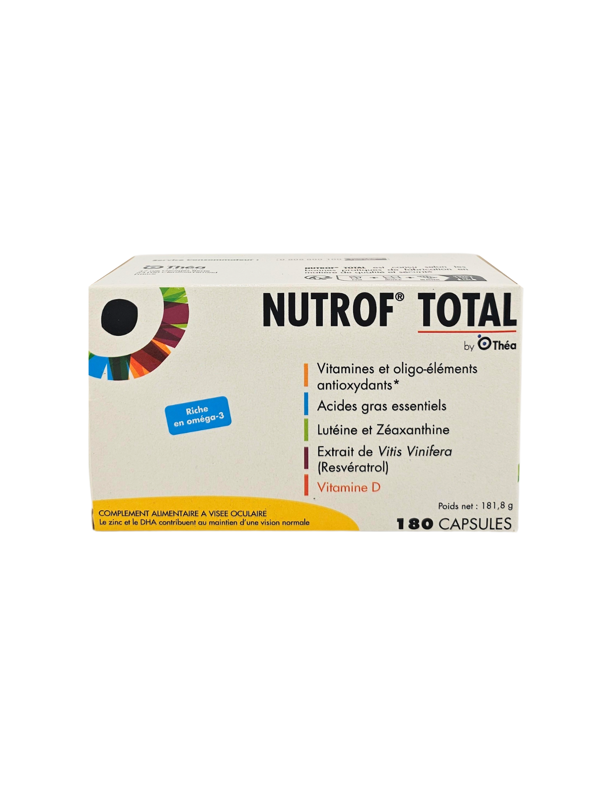 NUTROF TOTAL Boite de 180 Capsules