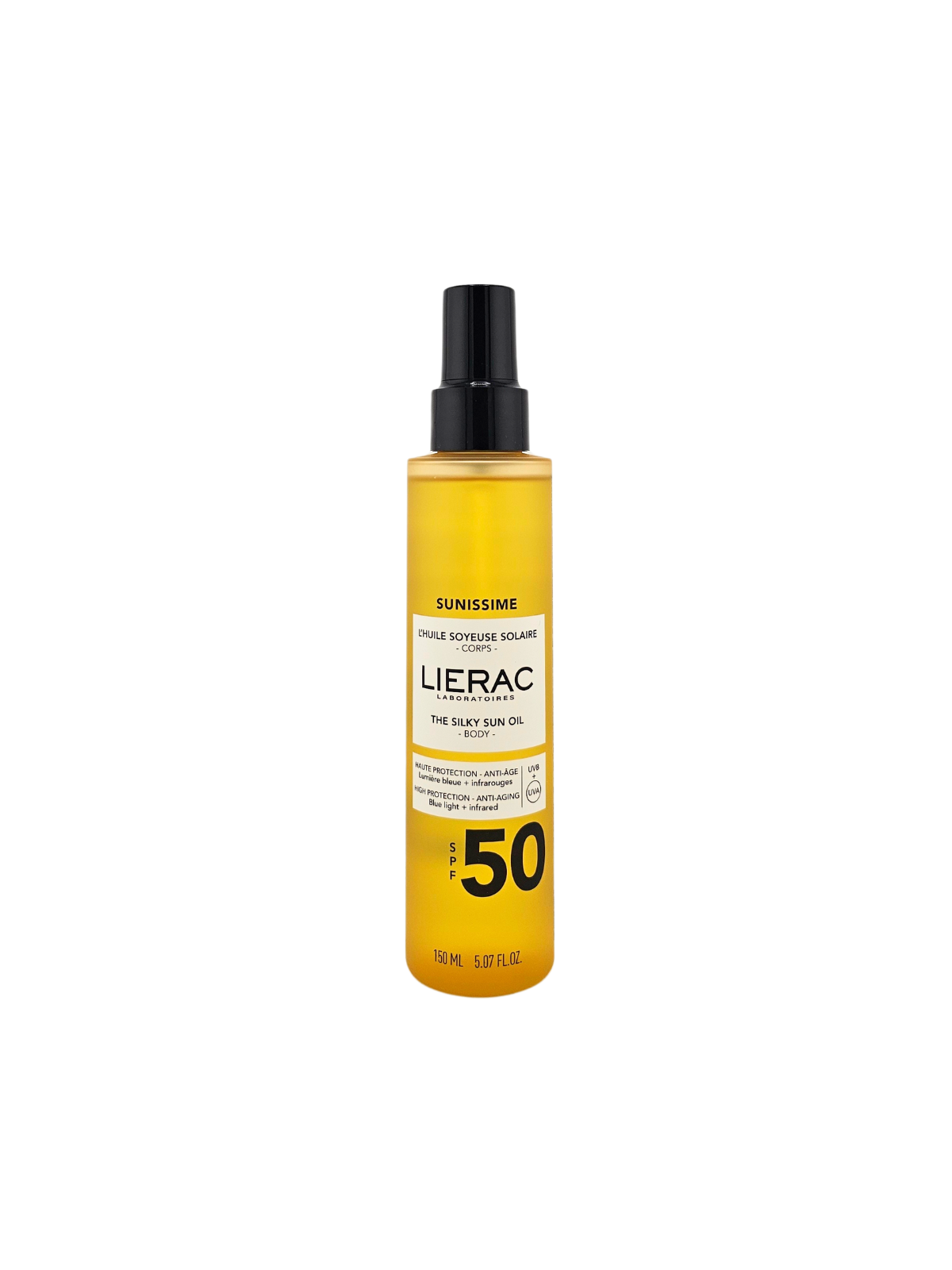LIERAC Sunissime Huile Soyeuse Solaire SPF 50 150ml