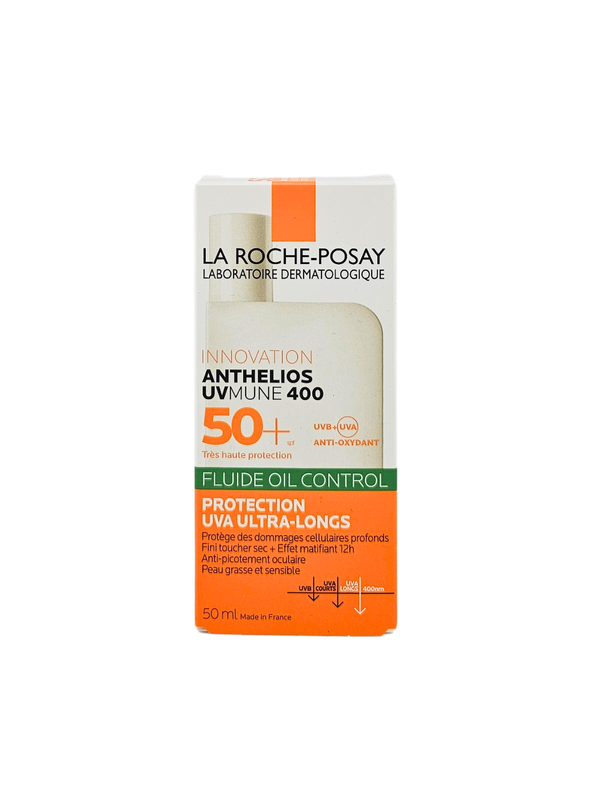 LA ROCHE-POSAY Anthelios UvMune 400 Fluide Oil Control SPF 50+ 50ml