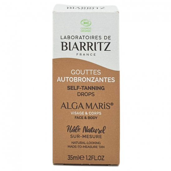 BIARRITZ Gouttes Autobronzantes Visage et Corps 35ml
