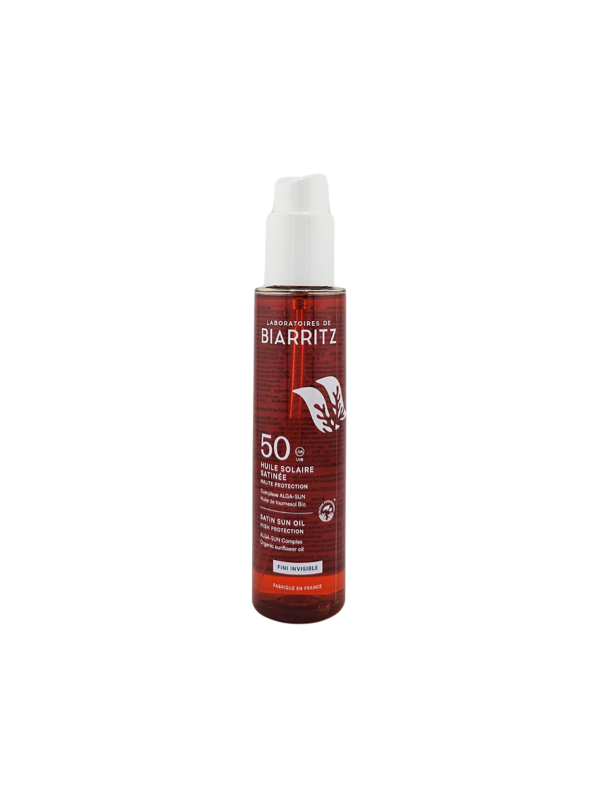 BIARRITZ Huile Solaire Satinée SPF 50 125ml