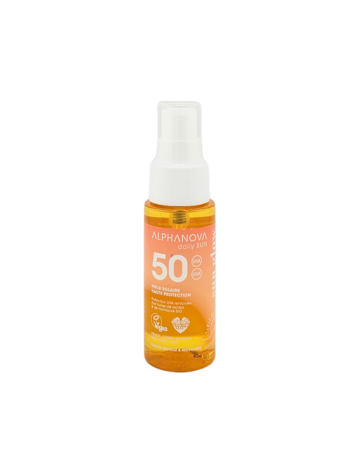 ALPHANOVA Huile Solaire SPF50 50ml