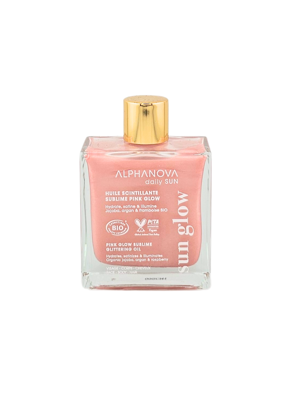 ALPHANOVA Huile Scintillante Pink Glow 50ml