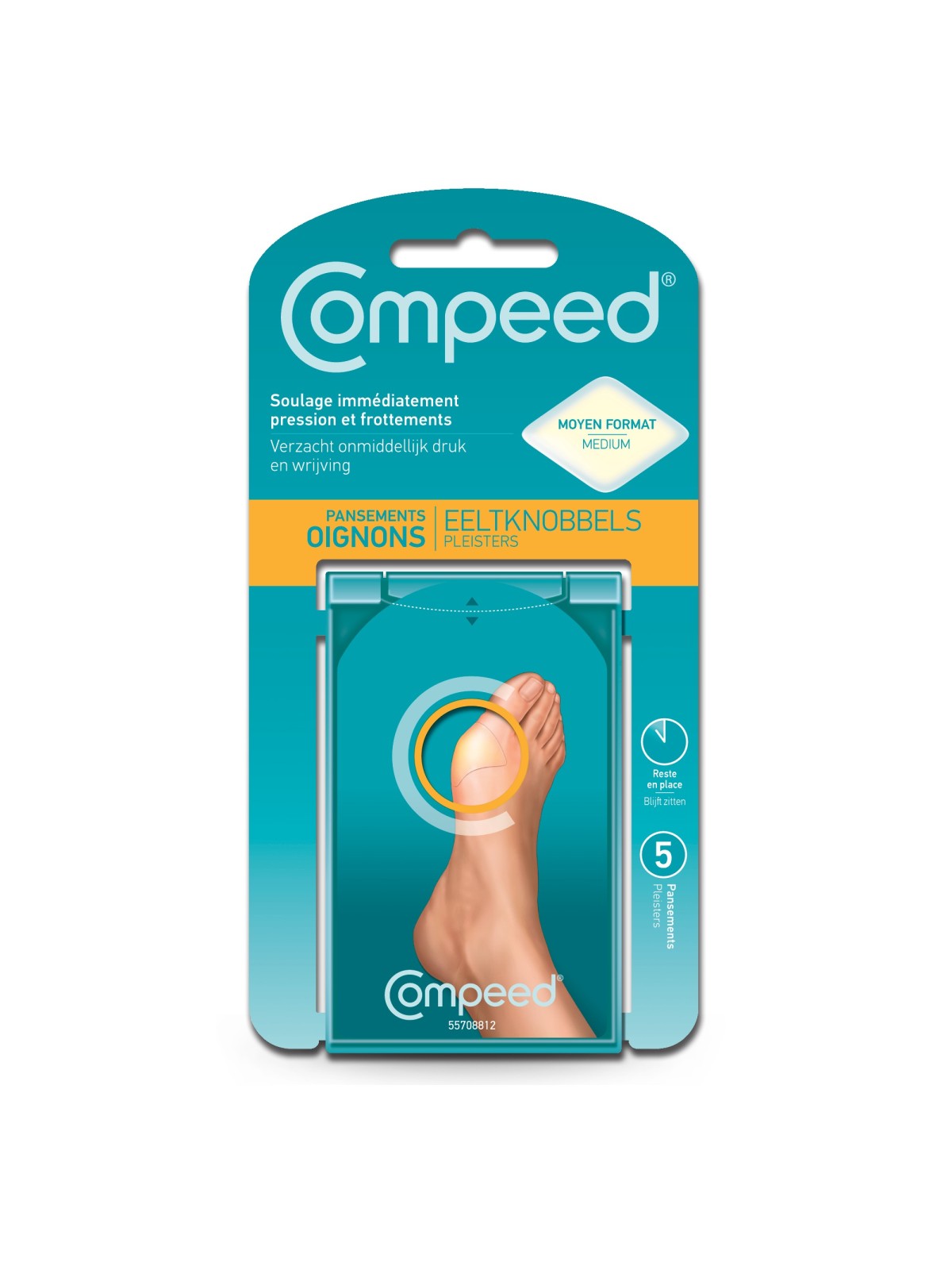 Compeed Pansements Oignons x 5 | Nom de la Pharmacie en variable