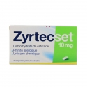 Zyrtecset 10mg 7 comprimés pelliculés sécables | Nom de la...