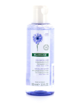 KLORANE Eau Micellaire Démaquillante Bleuet Bio 100ml