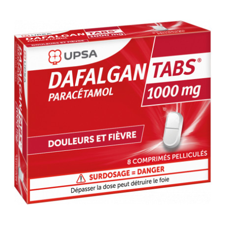 DAFALGANTABS 1 000MG CPR BTE 8