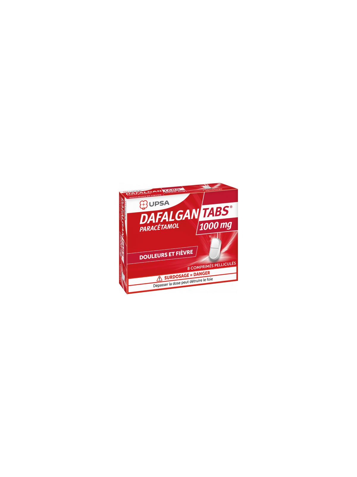 DAFALGANTABS 1 000MG CPR BTE 8