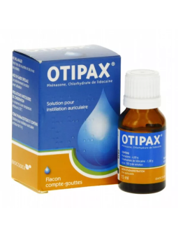 OTIPAX SOL AURIC GOUTTES 15ML