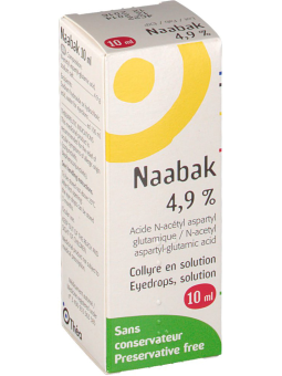 NAABAK 4,9 COLLYRE 10ML