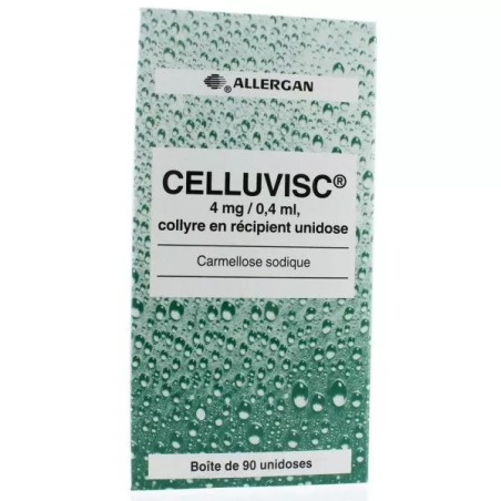 Celluvisc® 4mg/ 0,4ml collyre 30 unidoses