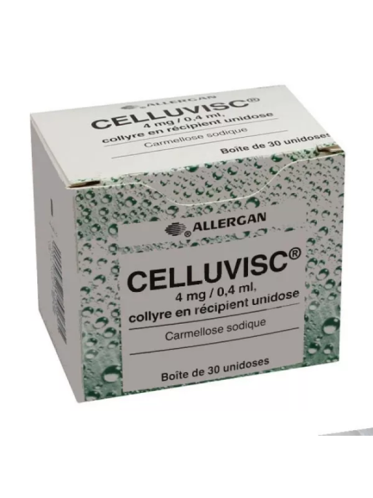 Celluvisc® 4mg/ 0,4ml collyre 30 unidoses