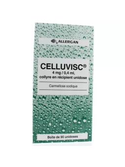 Celluvisc® 4mg/ 0,4ml collyre 90 unidoses