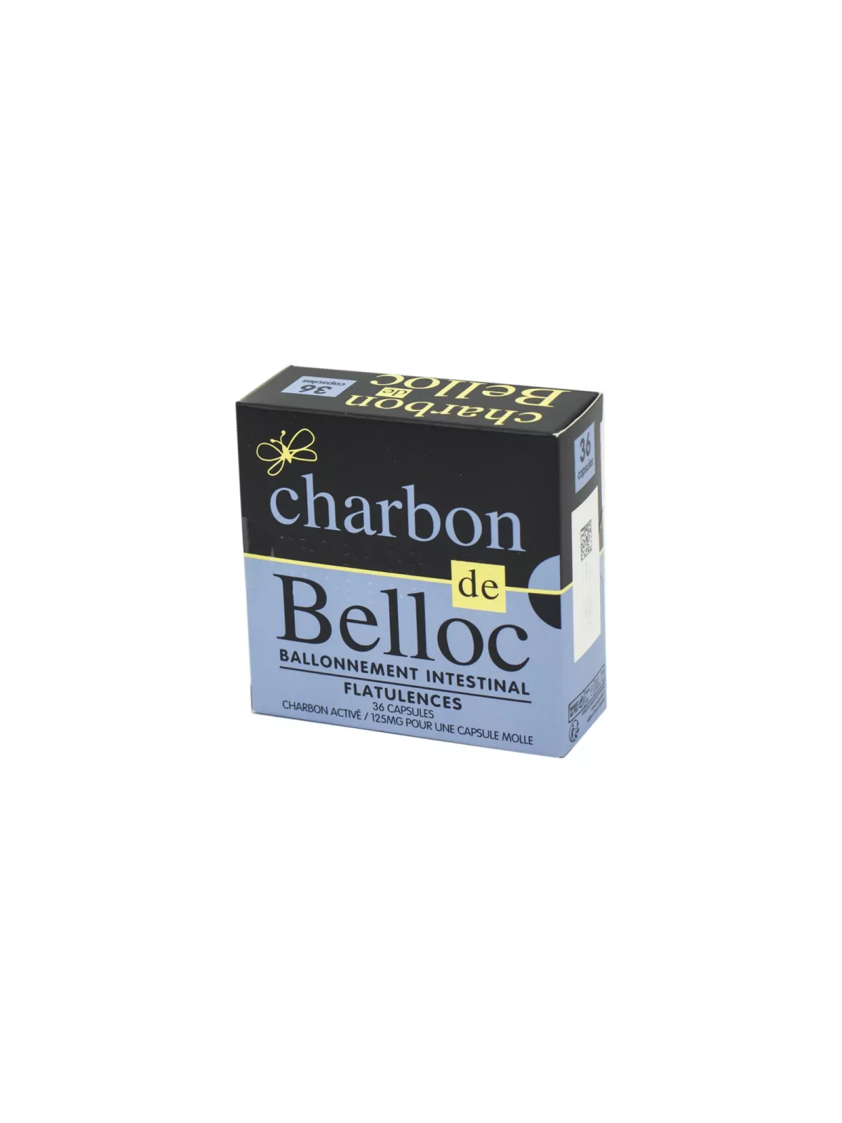 BELLOC CHARBON CAPS CARTON BTE 36