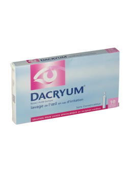 DACRYUM SOL LAVAGE DOSES BTE 10