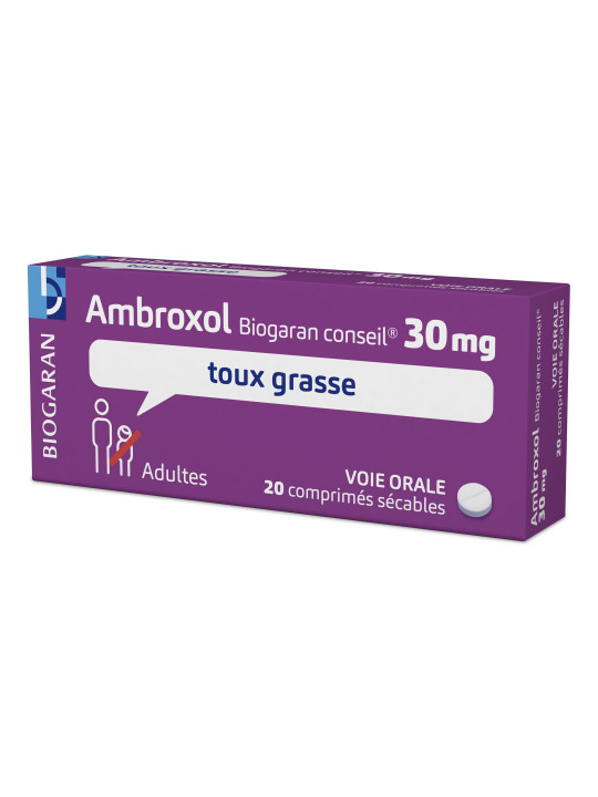 AMBROXOL BGC 30MG CPR BTE 20