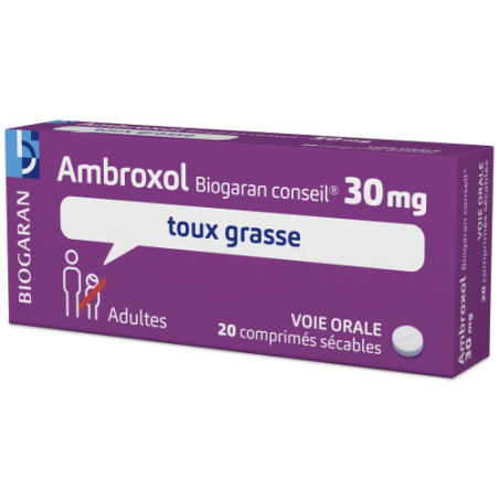 AMBROXOL BGC 30MG CPR BTE 20