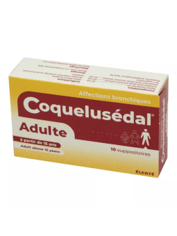 COQUELUSEDAL SUPPO ADULTE BTE 10