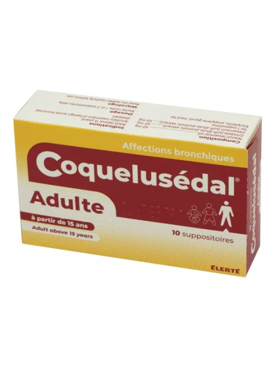 COQUELUSEDAL SUPPO ADULTE BTE 10