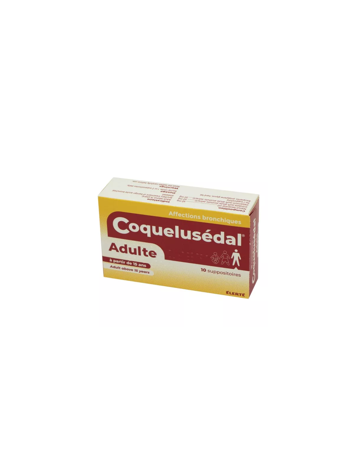 COQUELUSEDAL SUPPO ADULTE BTE 10