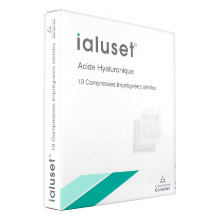 IALUSET VERT COMPRESSES IMPREG BTE 10