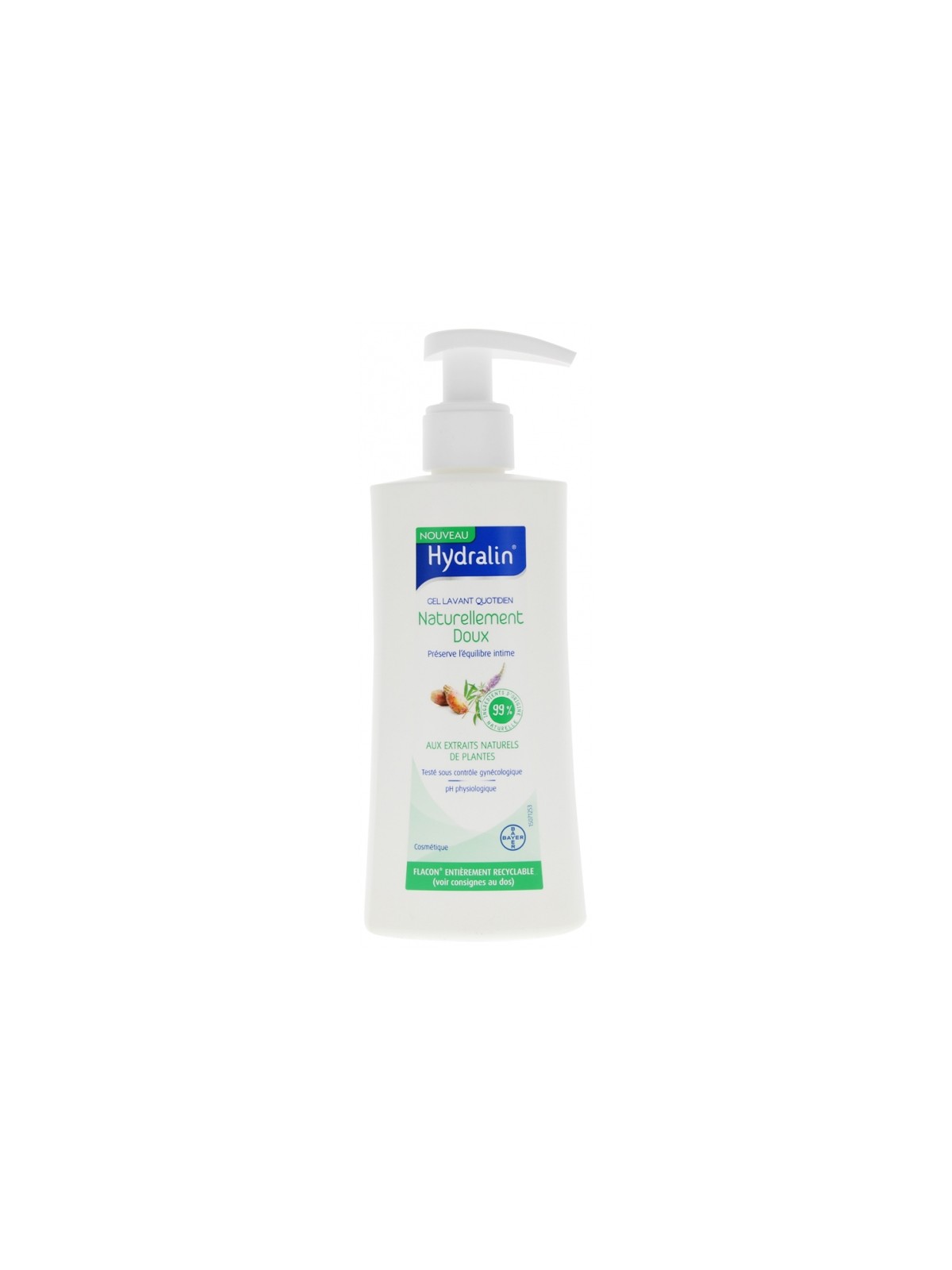 HYDRALIN Gel Lavant Quotidien Naturellement Doux 200 ml
