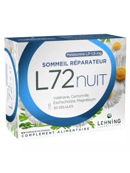 L72 Nuit Lehning gélules boite de 30