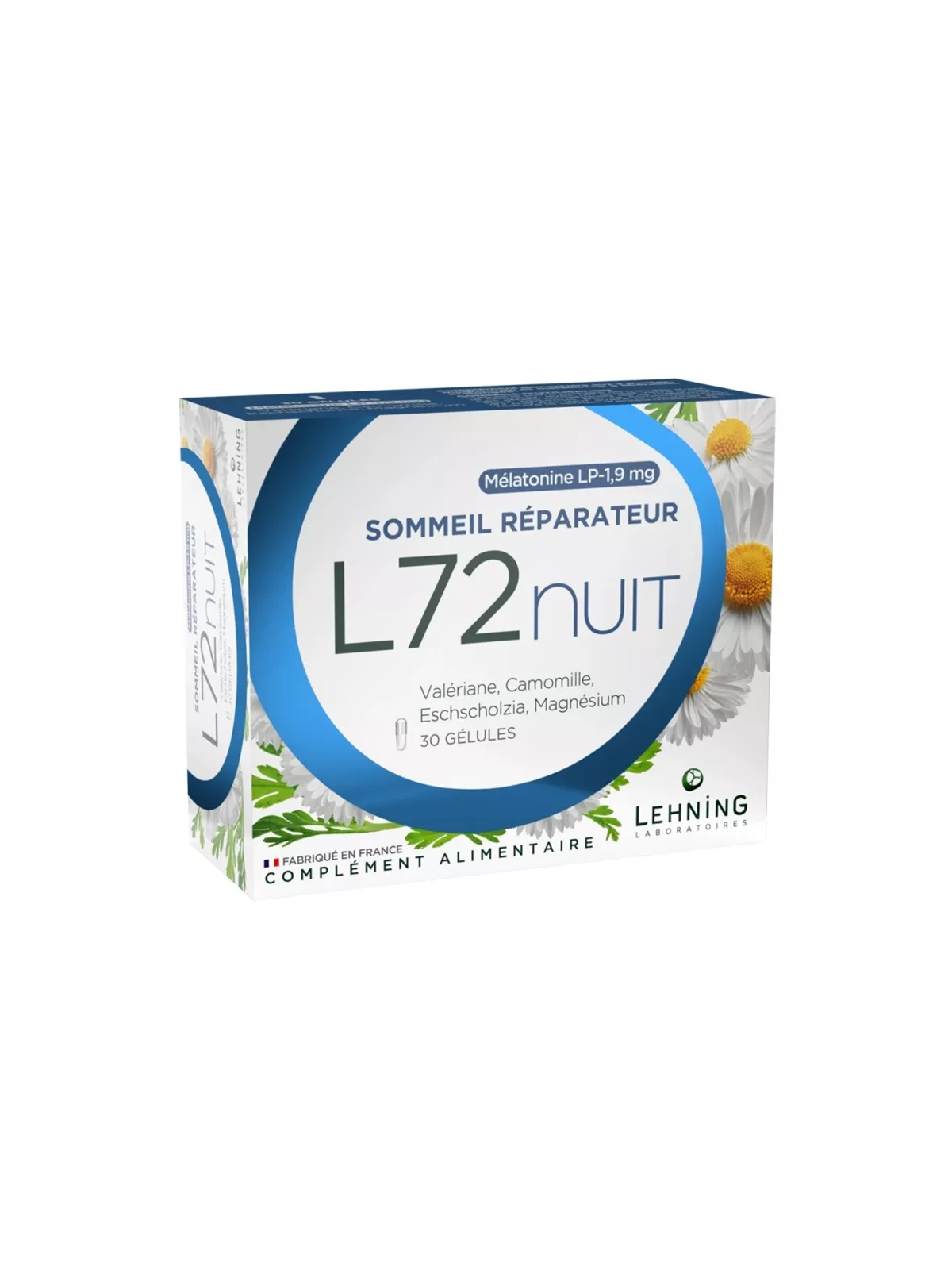 L72 Nuit Lehning gélules boite de 30