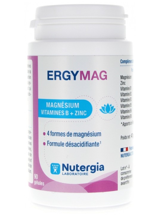 Nutergia ergymag complément alimentaire pots 90 gélules