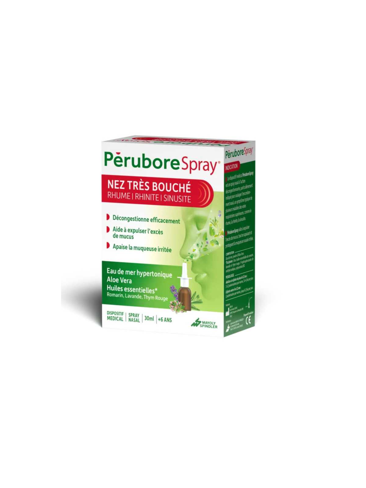 PERUBORE NEZ TRES BOUCHE SPRAY 30ML