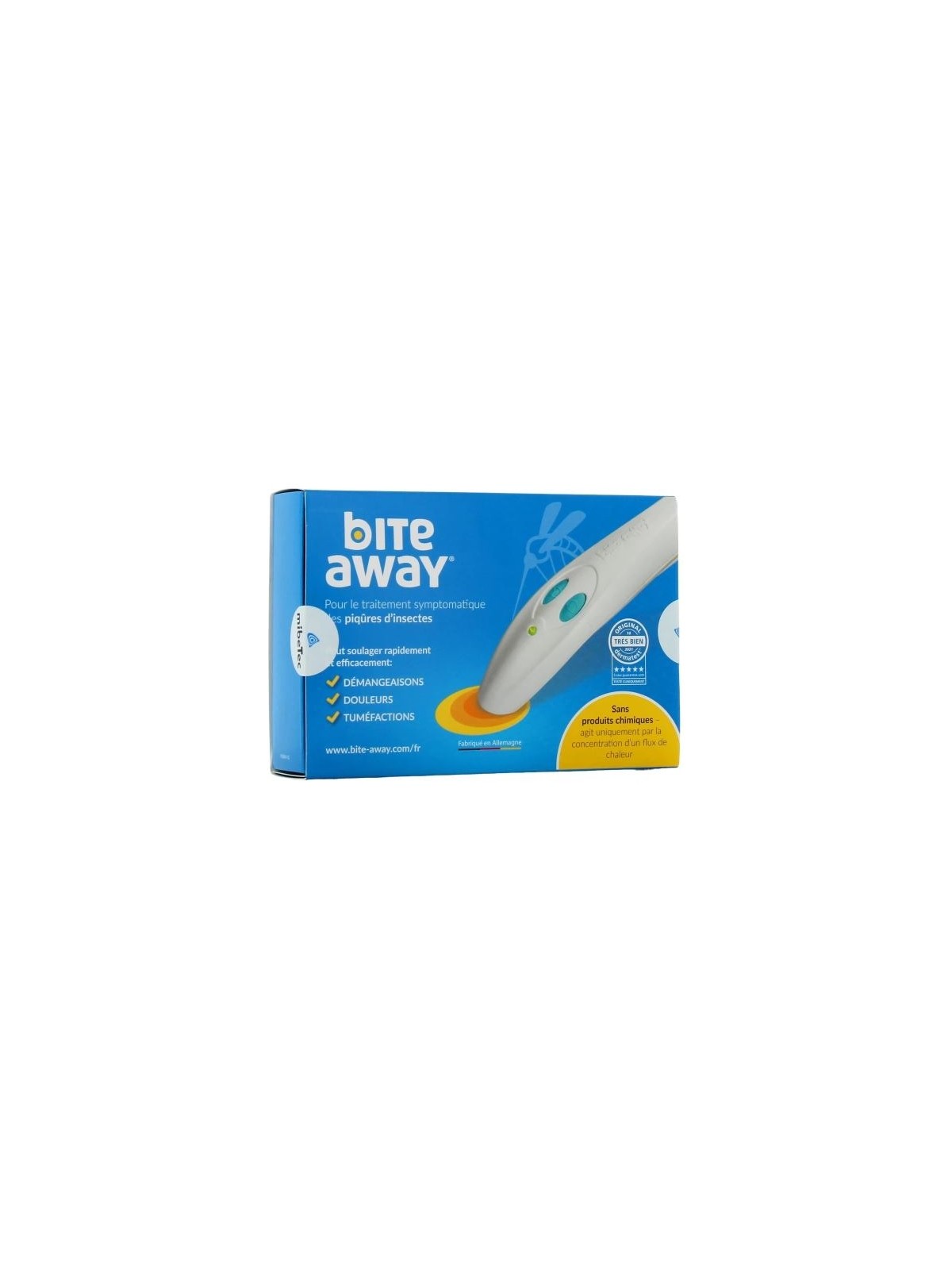 ARKOPHARMA Bite Away 1 Stylo Traitement Symptomatique des Piqûres et Morsures d' Insectes
