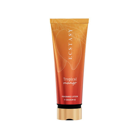 ECSTASY Lait Corps Parfumé Tropical Mango 236ML